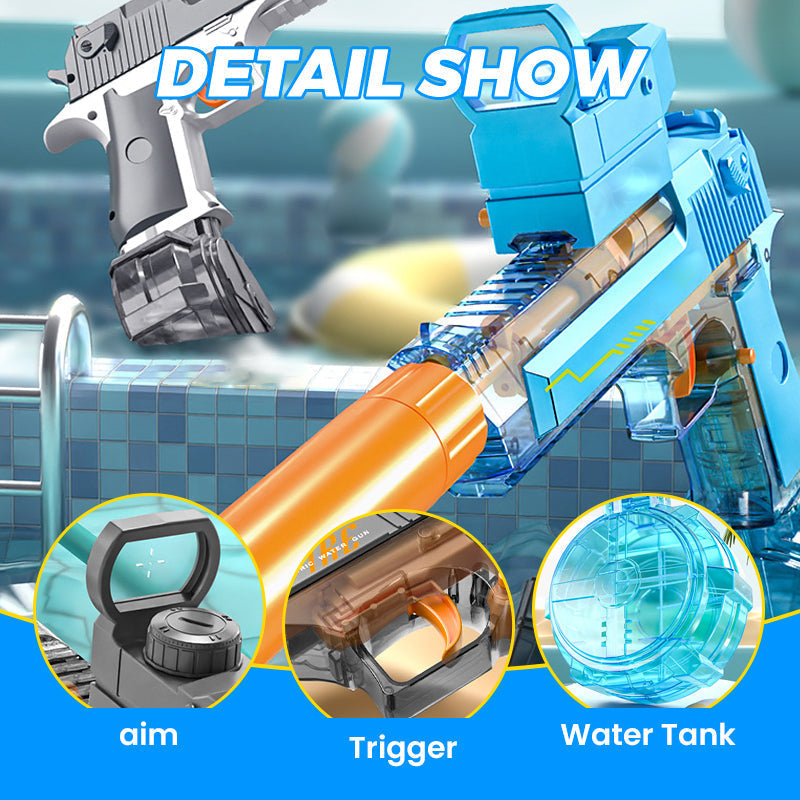 Electric Rapid-Fire Water Shooter for Outdoor Fun-5
