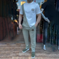 🔥 Trending This Summer! 💁‍♀️ Men's Casual Crew Neck Top and Pants Set-1