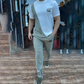 🔥 Trending This Summer! 💁‍♀️ Men's Casual Crew Neck Top and Pants Set-3