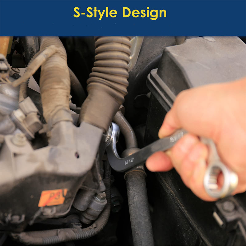 S-Style Double-Ended Box Wrench 5-Piece Set-2