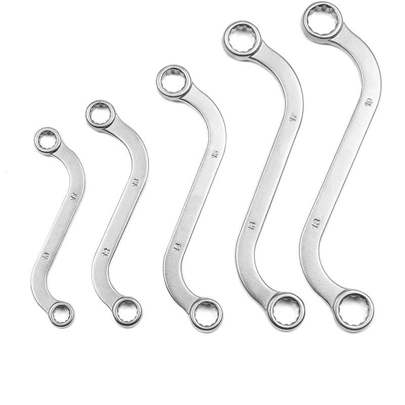 S-Style Double-Ended Box Wrench 5-Piece Set-6