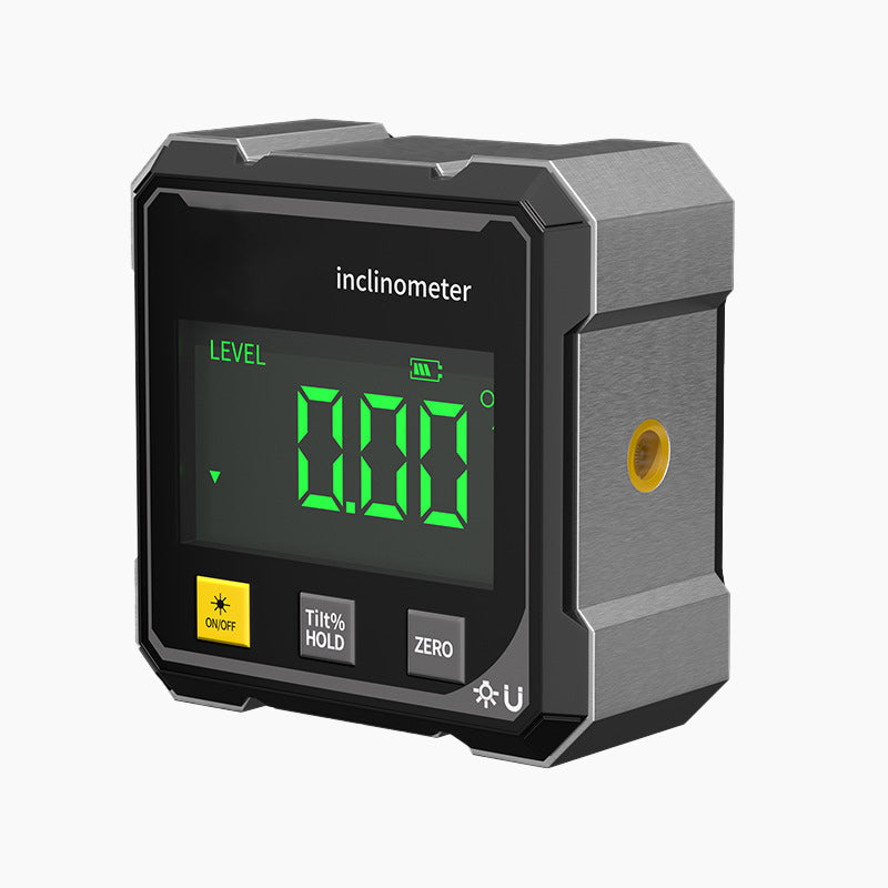4-Side Magnetic Digital Angle Gauge with Laser-7