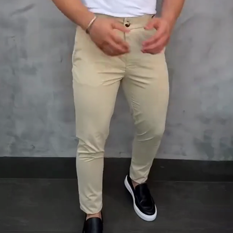 Men's Stretch Slim Fit Pants-1