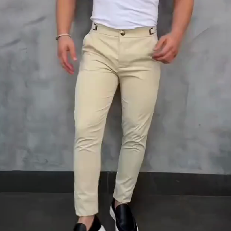 Men's Stretch Slim Fit Pants-3