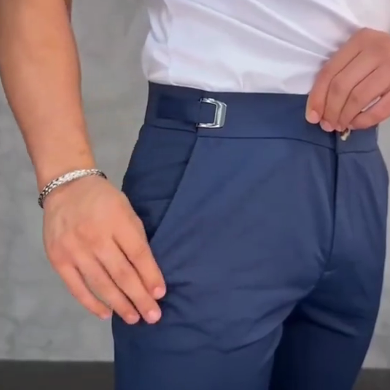 Men's Stretch Slim Fit Pants-6