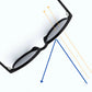 Retro Translucent Framed Glasses with Blue Light Filtering Lenses-4