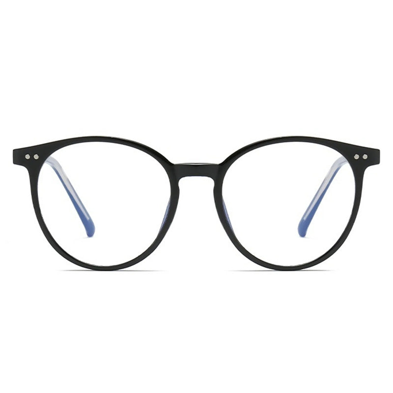 Retro Translucent Framed Glasses with Blue Light Filtering Lenses-8