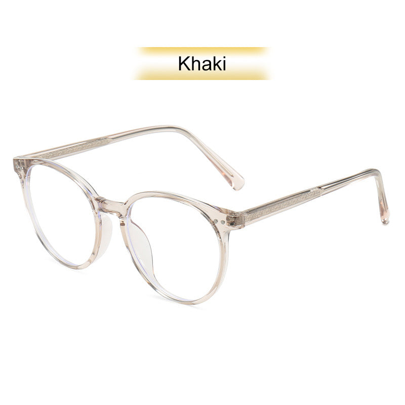 Retro Translucent Framed Glasses with Blue Light Filtering Lenses-11