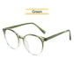 Retro Translucent Framed Glasses with Blue Light Filtering Lenses-15