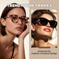 Anti-Blue Light Fashion Wide Frame Glasses-1