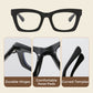 Anti-Blue Light Fashion Wide Frame Glasses-5