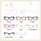 Anti-Blue Light Fashion Wide Frame Glasses-7