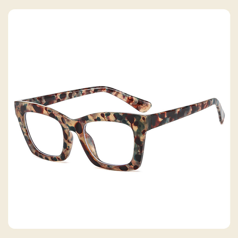 Anti-Blue Light Fashion Wide Frame Glasses-9