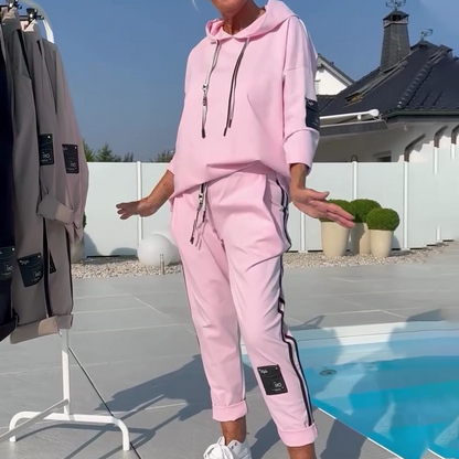 🎊 2025 Neue Produkte 👗🌟 Damen Hoodie & Jogger-Hose 2-teiliges Freizeit-Set 🌟