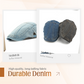 🍂 🧢 Unisex Denim Newsboy Cap – Timeless, Adjustable, Breathable