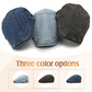 🍂 🧢 Unisex Denim Newsboy Cap – Timeless, Adjustable, Breathable