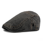 🍂 🧢 Unisex Denim Newsboy Cap – Timeless, Adjustable, Breathable