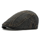 🍂 🧢 Unisex Denim Newsboy Cap – Timeless, Adjustable, Breathable