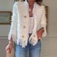 💜 LAST DAY PROMOTION - 50%OFF 💜 Women’s Fashion Button Tassel Short Coat-6