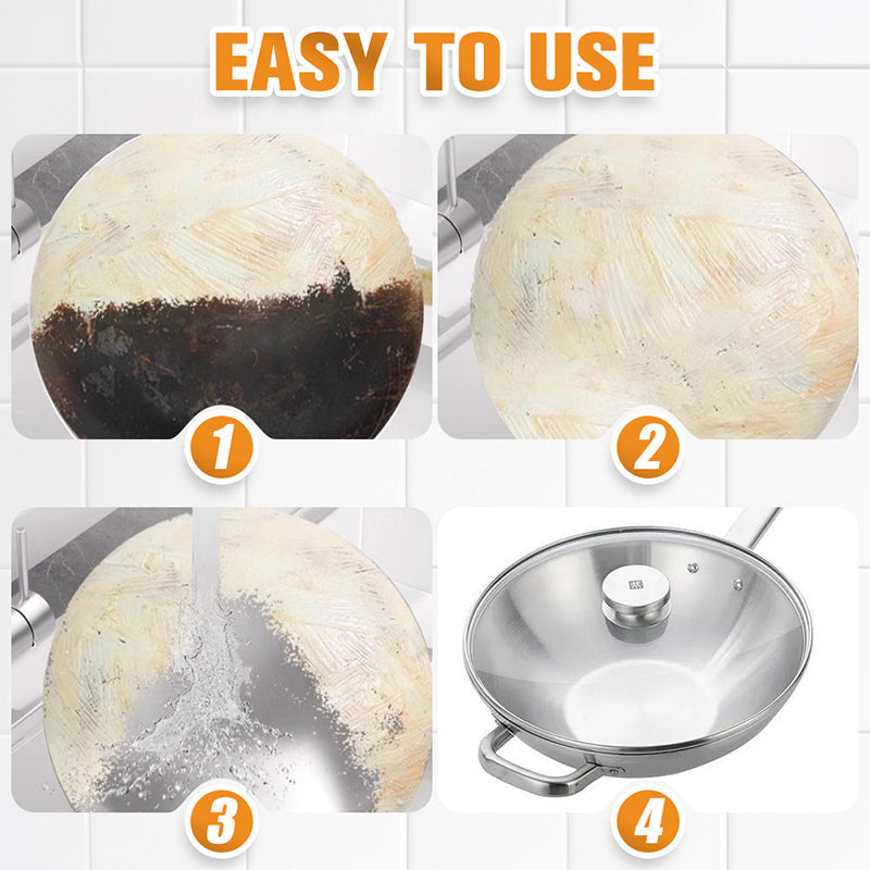 🔥Hot sale 50% off🔥Powerful Burnt Residue Remover Paste for Cookware-6