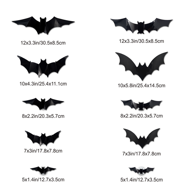 3D Bat LED Wall Light Decor-8