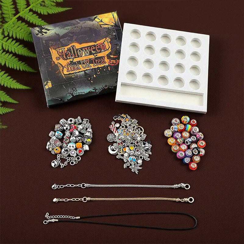🎃👻Halloween Treasures Charm Bracelet🎁-5
