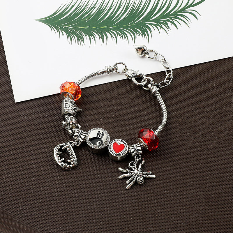 🎃👻Halloween Treasures Charm Bracelet🎁-7