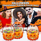 🎃Halloween Transparent Pumpkin Favor Bags✨Perfect for Party, Trick-or-Treat, Classroom Gifts