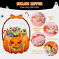 🎃Halloween Transparent Pumpkin Favor Bags✨Perfect for Party, Trick-or-Treat, Classroom Gifts