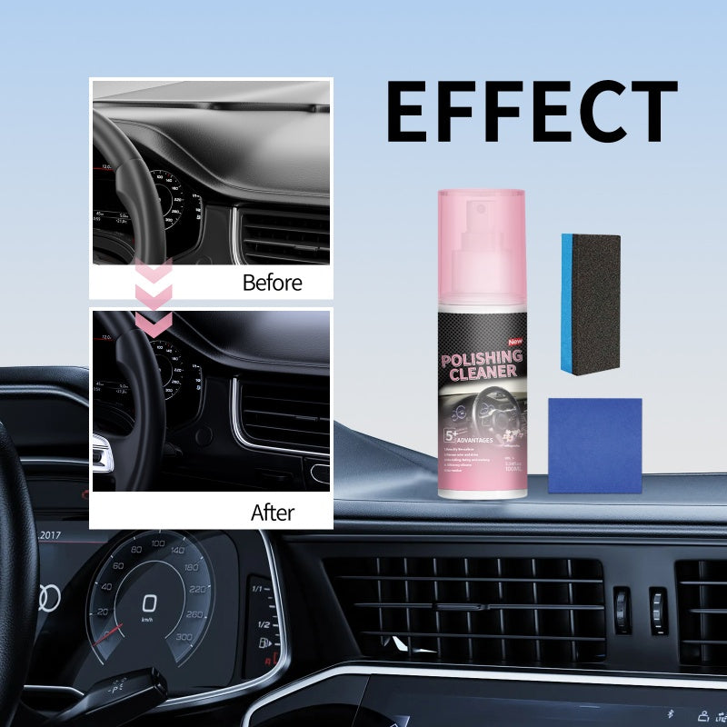 🚗BUY 2 GET 1 FREE !🔥Car Interior Polish Cleaner – Deep Cleaning, Restores Shine & Non-Toxic Formula ✨ Delivered within five working days-1