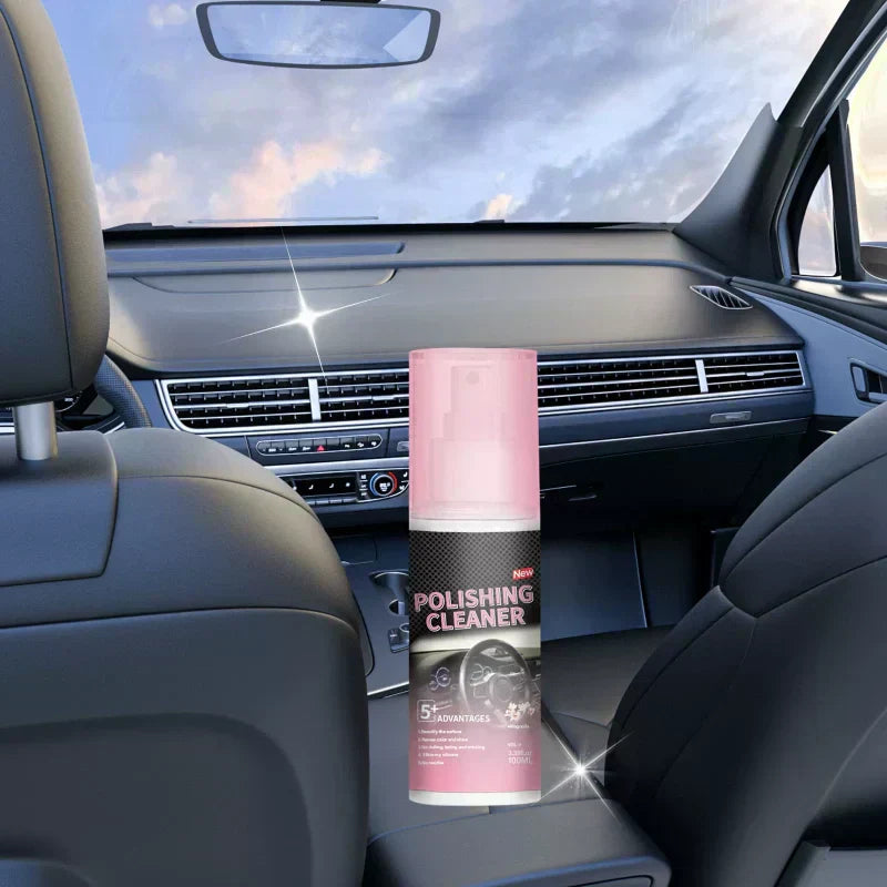 🚗BUY 2 GET 1 FREE !🔥Car Interior Polish Cleaner – Deep Cleaning, Restores Shine & Non-Toxic Formula ✨ Delivered within five working days-5