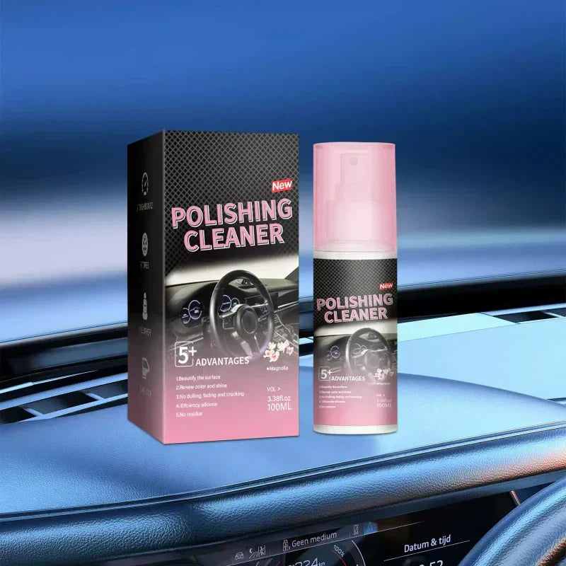 🚗BUY 2 GET 1 FREE !🔥Car Interior Polish Cleaner – Deep Cleaning, Restores Shine & Non-Toxic Formula ✨ Delivered within five working days-4