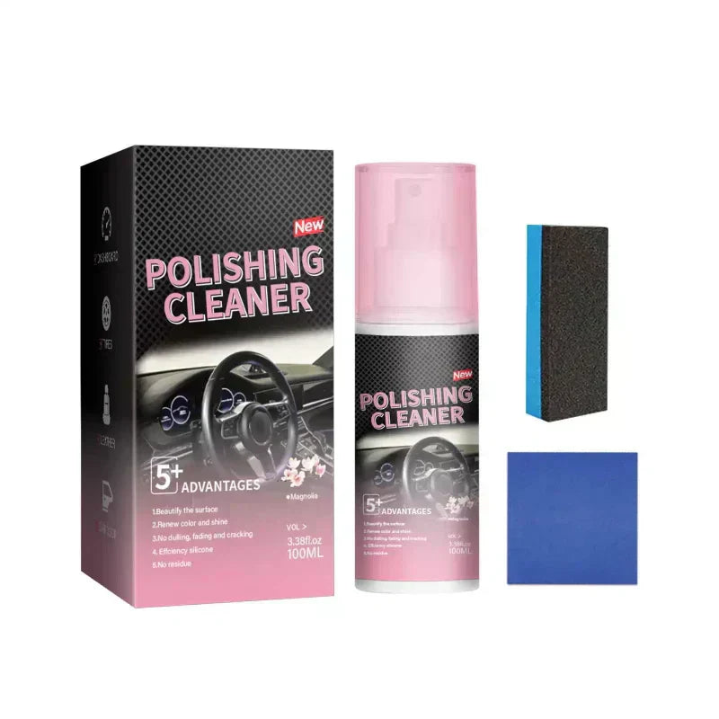 🚗BUY 2 GET 1 FREE !🔥Car Interior Polish Cleaner – Deep Cleaning, Restores Shine & Non-Toxic Formula ✨ Delivered within five working days-8