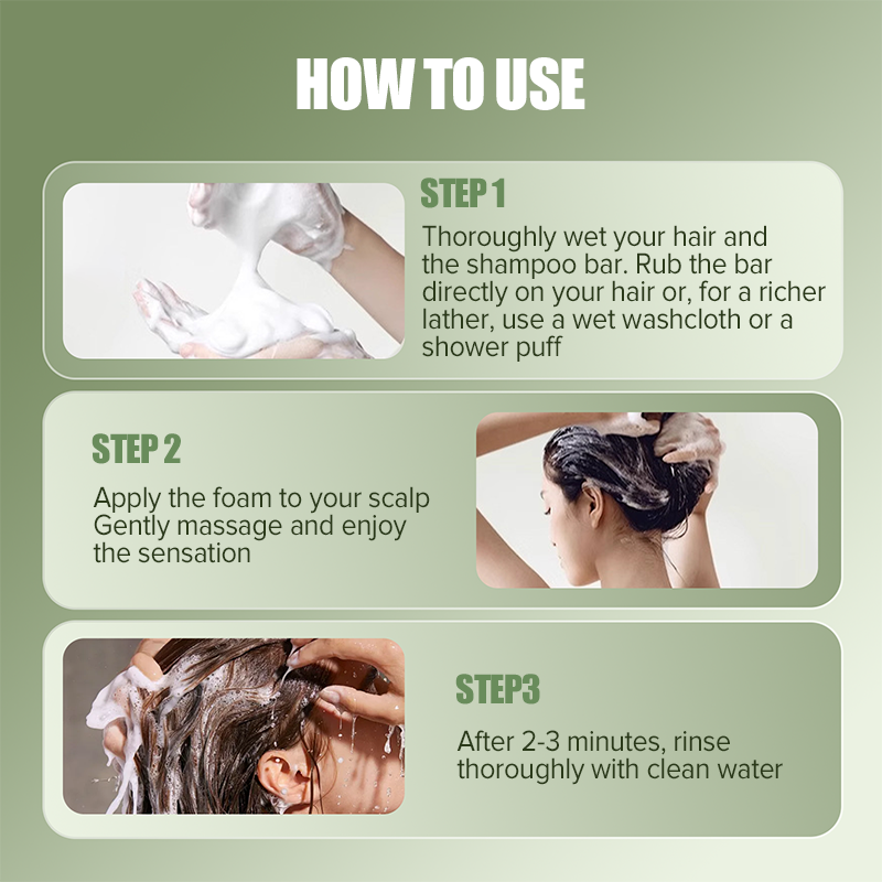 💖 See Real Results Faster🍃Natural Shampoo Bar For Strengthening Hair-7