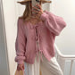 🍂Autumn Hot Sale ！💖Women's Long Sleeve Tie Front Knit Sweater