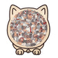 🎊Christmas sale - 50% Off🎊Adorable Cat-Shaped Wooden Jigsaw Puzzle-1
