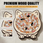 🎊Christmas sale - 50% Off🎊Adorable Cat-Shaped Wooden Jigsaw Puzzle-3