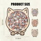 🎊Christmas sale - 50% Off🎊Adorable Cat-Shaped Wooden Jigsaw Puzzle-7