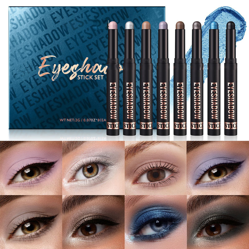 📢📢50% OFF !!!⏰Long-Wear Glitter Stick – One-Swipe Vibrant Color, All-Day/All-Night Wear & Quick-Dry Formula 🎄-12