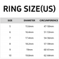 Titanium Steel Rotatable Spinner Ring with Zirconia-8
