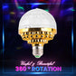 🎉This week's Special Sales ✨Colorful Rotating Disco Ball Light