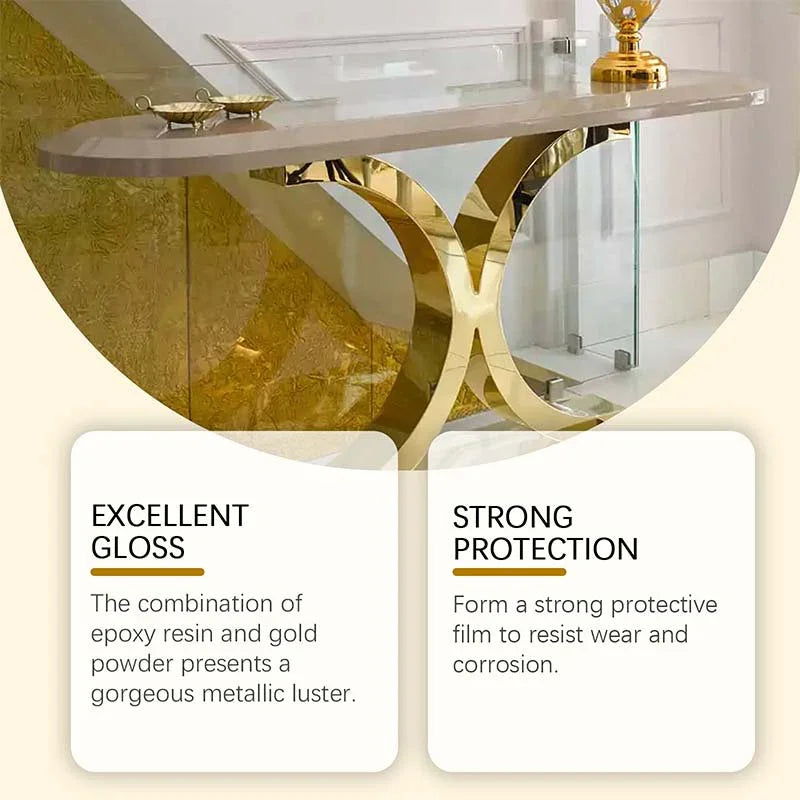 ⏳Time-Limited Special 40% OFF 🎨🏡Water-Based Weather-Resistant Gold Paint-2