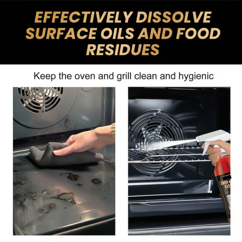🧼 ✨ Oven & Grill Cleaner Spray – Dissolves Grease in 5 Mins, No Scrubbing & Eliminates Odors-4