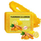 🤍🧖‍♀️Turmeric & Lemon Kojic Acid Soap Bar