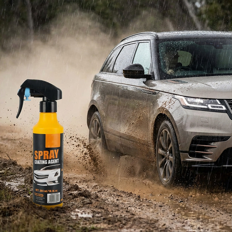 ⏳Time-Limited Special⏰Buy 3 Get 2 Free👏 3‑in‑1 SiO₂ Ceramic Quick Coat Spray – Waterless Wash, Streak‑Free Gloss & Rain‑Beading Shield-8