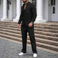 Men‘s Casual Waffle 2-Piece Set – Comfortable Fabric, Modern Fit & Versatile Style👖-1