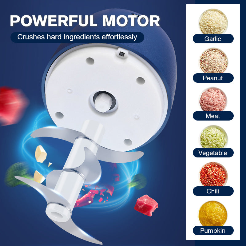 💎50% OFF! 💎 Powerful Large-Capacity Electric Food Chopper – Robust Motor, Smart Design & Stainless Steel Blades-2