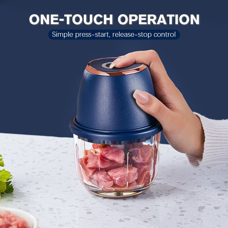 💎50% OFF! 💎 Powerful Large-Capacity Electric Food Chopper – Robust Motor, Smart Design & Stainless Steel Blades-4