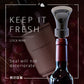 🍷 2-in-1 Wine Stopper – Seal & Pour With Ease✨