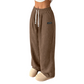 ✨ Women's Corduroy Wide-Leg Pants with Drawstring